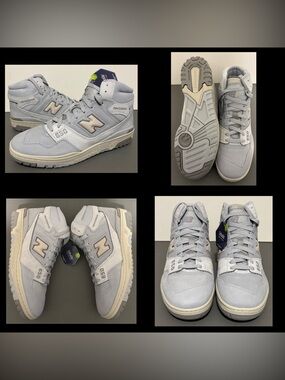 New Balance 650R Light Gray Aluminum Mid men’s sz 9.5 NEW NO BOX
